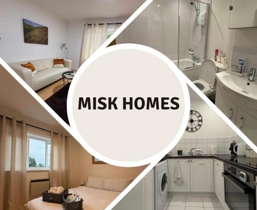 Brunel Apartment | Misk Homes #3 Near Heathrow Airport, shops & Brunel University - Free Parking