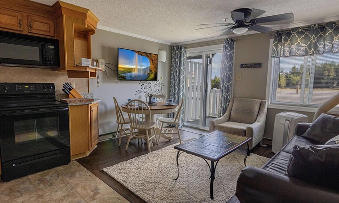 Snowshoe Condo | ML 109-Enjoy summer in this inviting bike-in/out 1BR with brand new deck!