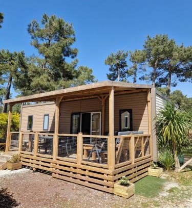 Vendays-Montalivet House | Mobil Home 6 Personnes Camping 5 étoiles Montalivet