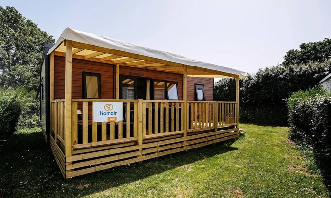 Wanroij House | Mobil-home | Premium | 3 Ch. | 6 pers. | Terrace Lounge | A/C | TV