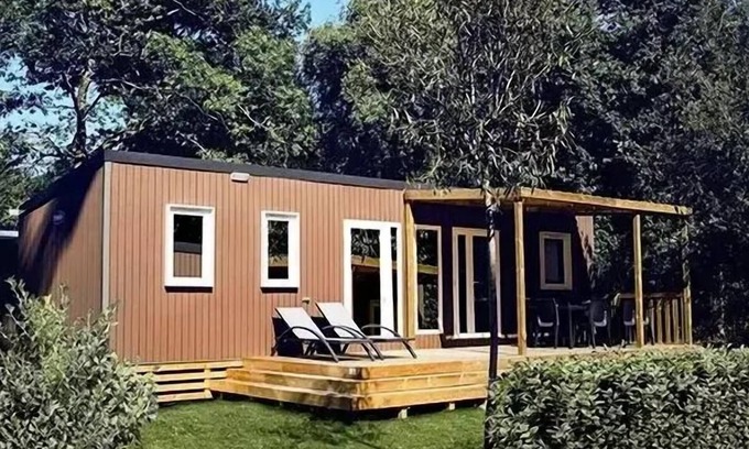 Vitrac House | Mobil-home | Ultimate | 2 Ch. | 4 pers. | Single terrace | A/C | TV