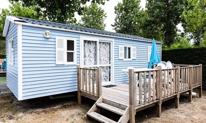 Saint-Julien-des-Landes House | Mobile home - Aufgedeckte Terrasse