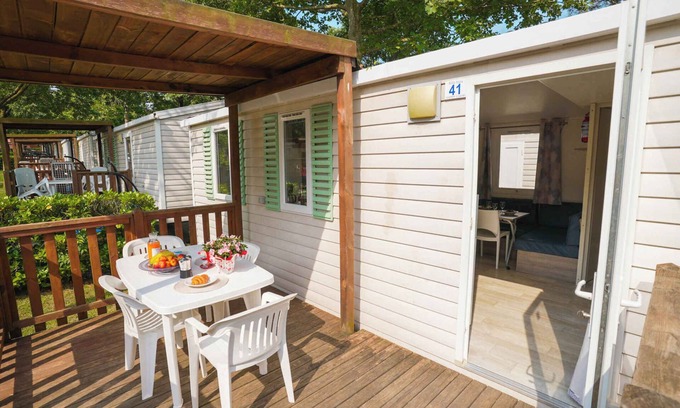 Torre di Fine House | Mobilehome with air conditioning, terrace and pool