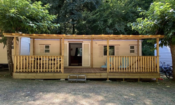 Montaigu-de-Quercy House | Mobilhome 6 people for vacation rental