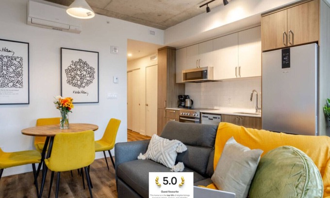 Shaughnessy Village Apartment | Modern 1-BDR APT in DT MTL – Prime Location!