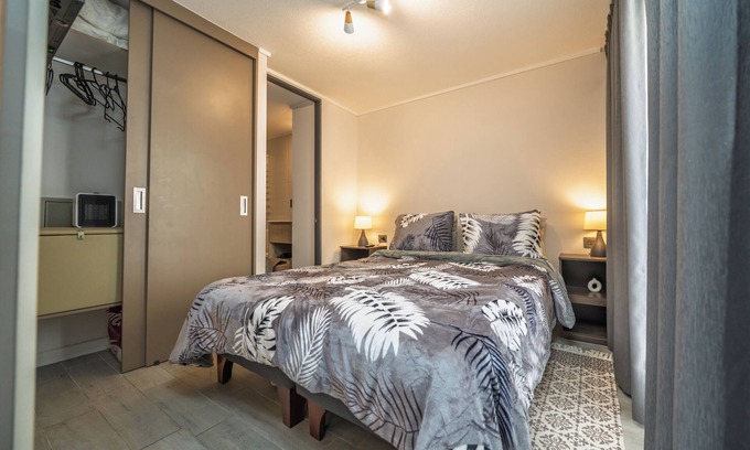 Downtown Santiago Apartment | Modern 1Bedroom,1 bathroom,Terrace,Wash/Dry and WiFi 8min MetroL5 Santiago