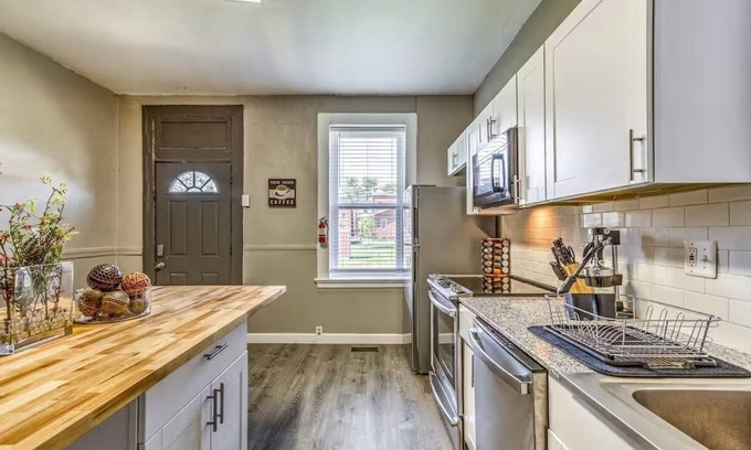 St. Louis Condo | Modern 1BR/B in Quiet St. Louis 4-Plex close to major hospitals & attractions.