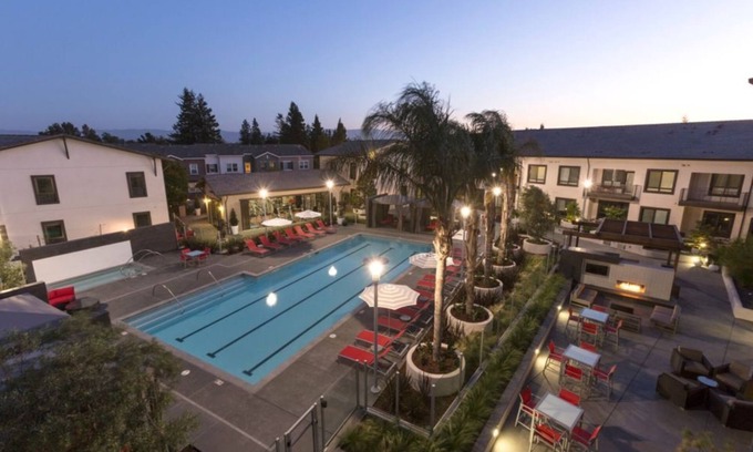 Morse Park Condo | Modern 1BR Condo in Anton 1101 w Fire Pit and Pool