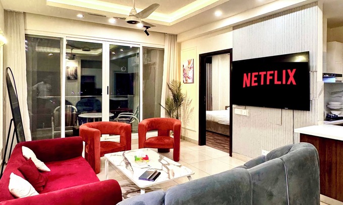 Blue Area Apartment | Modern 2-bedroom apartment in Elysium, Islamabad - comfort & city views await!