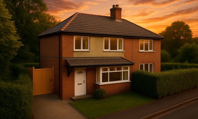 Manchester House | Modern 3-Bedroom Home with Garden & Free Parking