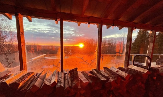 Boonville Cabin | Modern Adirondack 2br cabin on 58 private acres