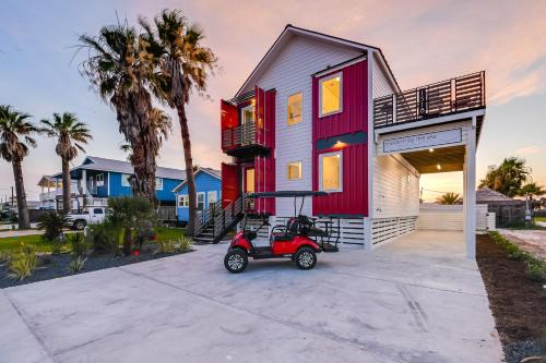 Shibui Sands House | Modern by the Sea Red ES1518