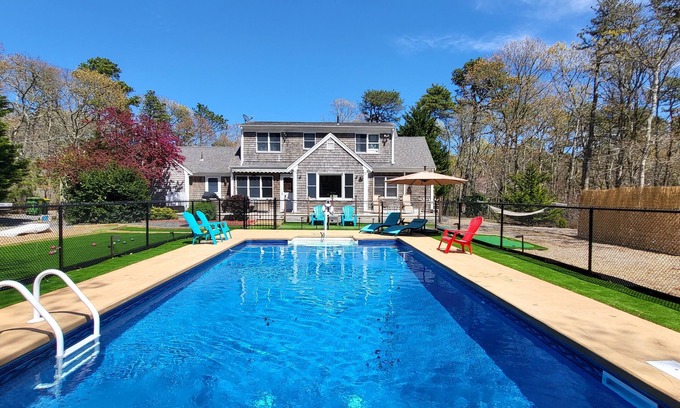 Brewster House | Modern Cape, Private Heated Salt Water Pool, Minutes to Beaches/Golf