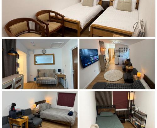 Bow House | Modern East London Apartment with Private Studio & Guest Rooms-Near Bow, Victoria Park