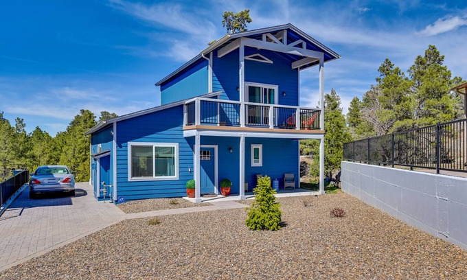 Flagstaff Cottage | Modern Flagstaff Vacation Rental w/2 Living Areas