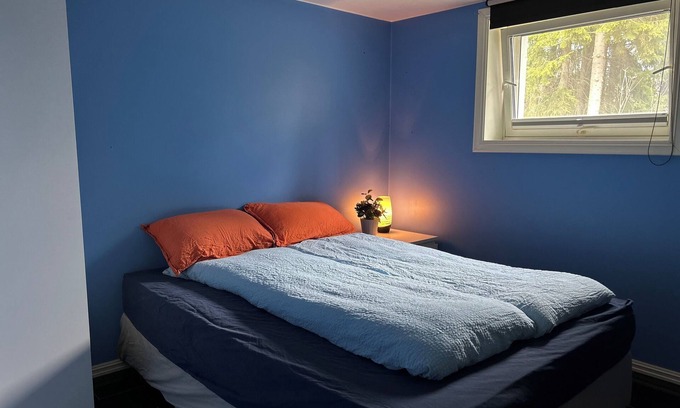 Trondheim Apartment | Modern flat with AC 3-bedrooms and balcony.