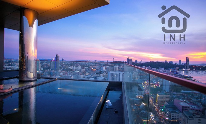 South Pattaya Apartment | Modern HighFloor Seaview @EDGE Pattaya By INH #IN251H