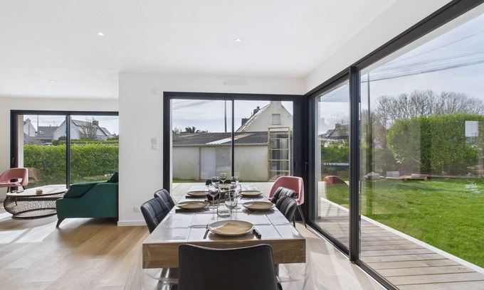 Plouguerneau Ski Chalet | Modern house for 8 at 400m from the beach