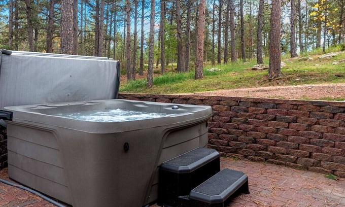 Custer House | Modern Lodge: Hottub + Huge Space + Views + Sauna