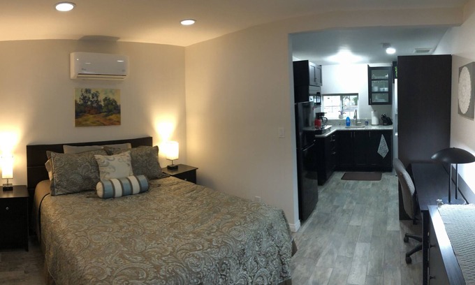 Clairemont Apartment | Modern Mini EnSuite in Central San Diego