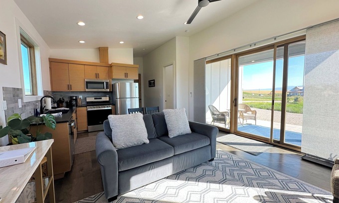 Driggs House | Modern Mountain Guest House Getaway near Driggs