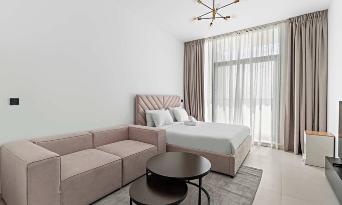 Dubai Apartment | Modern Studio in Al Furjan with pool and gym