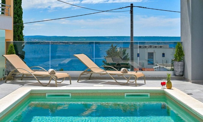 Maslenica Villa | Modern Villa Futura with pool