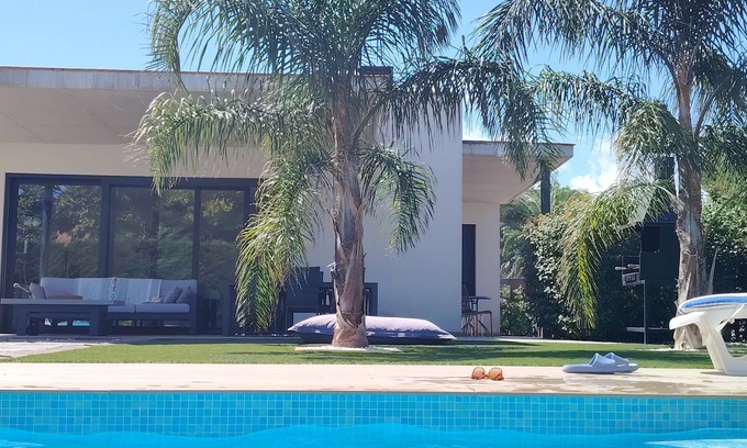 Mas Pinell Villa | Modern Villa in Costa Brava, Private Pool, Garden, Sand beach 300m, Golf 5km