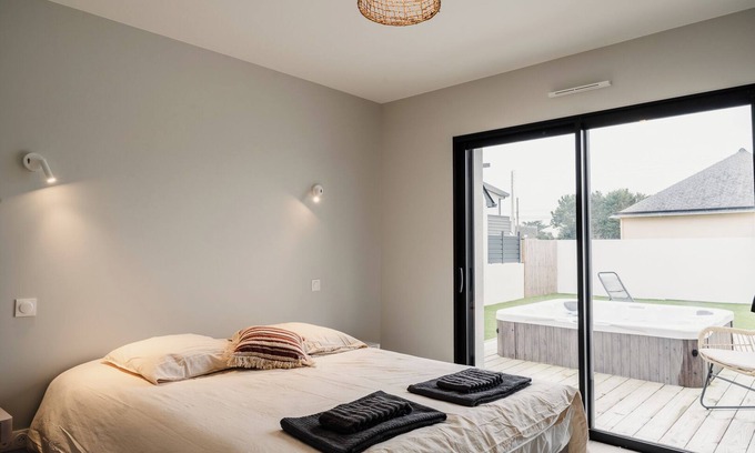 Santec Villa | Modern villa with Spa 10 pers