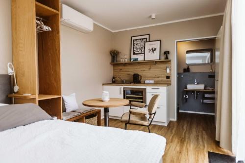 Mainz-Bingen Apartment | Moderne Tiny Houses am Weingut