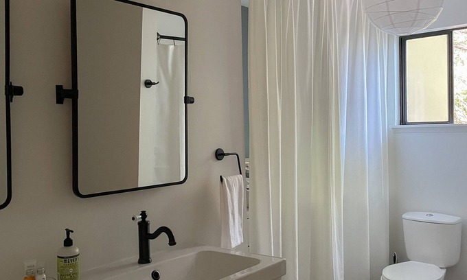 Sunshine Coast Cottage | Modernized 2 bedroom rustic cottage with fireplace