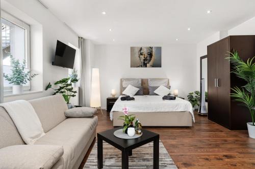 Bachviertel Apartment | MOLA Apartments-Apartment im Herdecker Zentrum für 3 Gäste-Gratis Parkplatz-Highspeed WLAN-auch für Langzeit geeignet