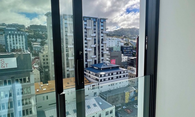 Te Aro Apartment | Monthly rental - close to brand new sunny, very safe apartment.