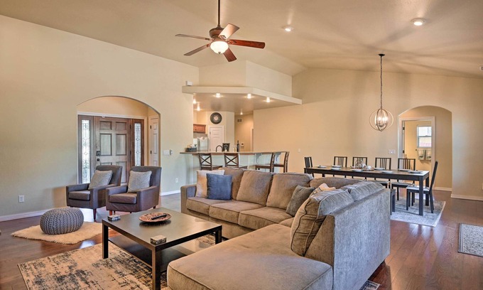 Swiss Manor House | 'Mount Elden Retreat:' 4 Mi to Downtown Flagstaff
