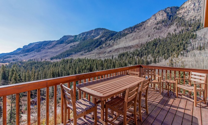 Purgatory Cabin | Mountain View Cabin with Two Private Decks, near Purgatory & Electra Lake