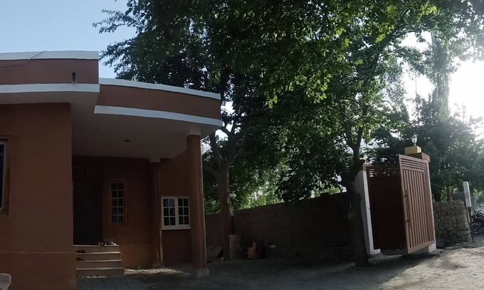 Skardu House | Mountain view with big garden and beautiful view of apricots cherry, treesand .