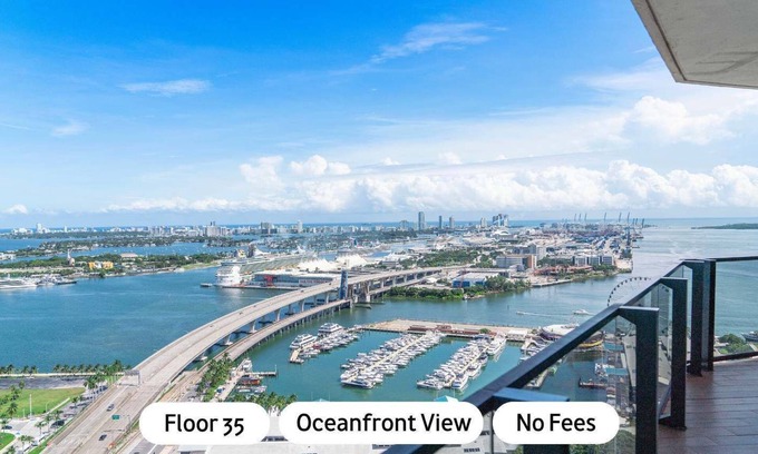 Downtown Miami Apartment | MVR - Presidential Suite with Miami-s Best Views!