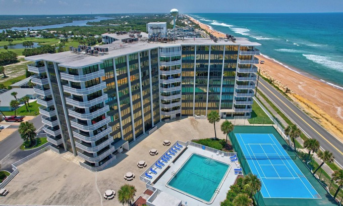 Flagler Beach Condo | Nautilus Sunset Escape | Flagler Beach | Intracoastal Water Views | Beach | Pool | Tennis