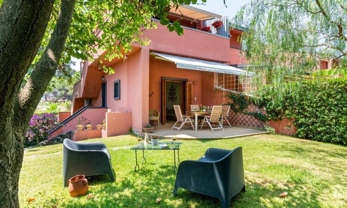 Recanati Apartment | Naxos Seaside Apt with Gardens, Parking and Pool