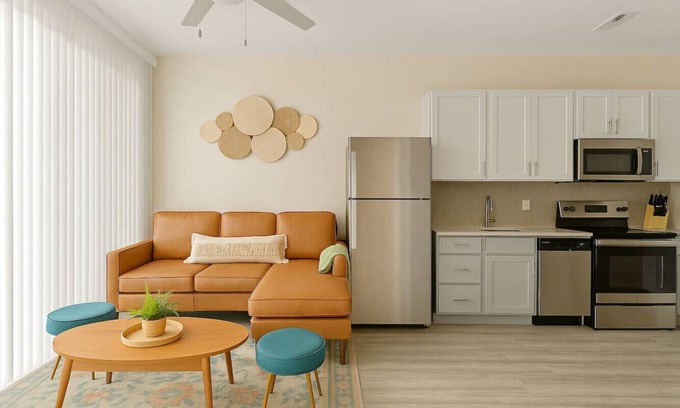 Nashville Apartment | Near Gulch Cozy Skyline One Bedroom