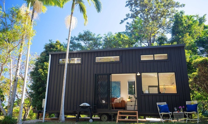 Nunderi Cabin | Nestled in Nunderi, this loft style tiny home offers a special retreat for two!