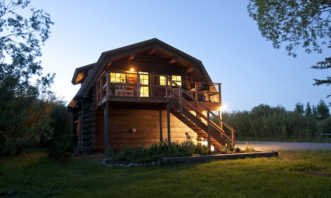 Wilson Cabin | NetherCabin Quintessential Log Cabin 2 Bedrooms in Wilson, WY
