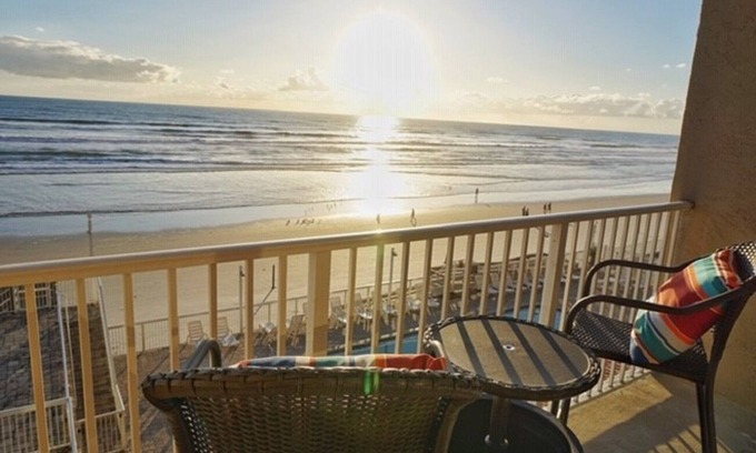 Daytona Beach Shores Apartment | NEW! Amazing Ocean Front Studio in Daytona Beach!