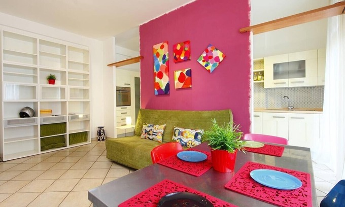 Quartiere XI Portuense Apartment | NEW and colored flat ,10 minutes from Ancient Rome