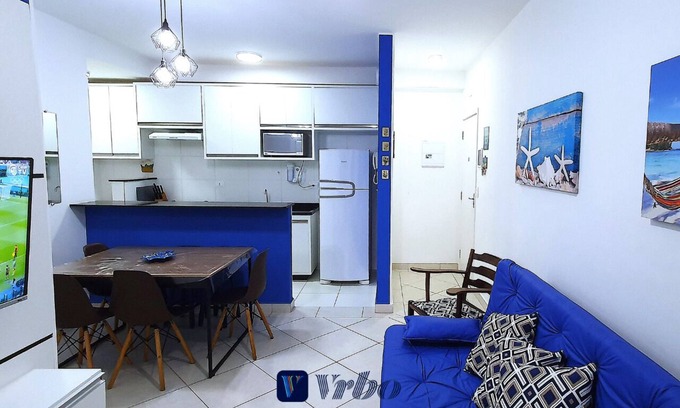 Itagua Apartment | New Apartment 1 with Swimming Pools and Gourmet Balcony - Itaguá Ubatuba/SP