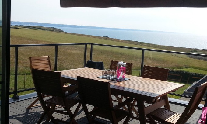 Plomodiern House | New comfortable villa with panoramic sea view, Plomodiern - Pors ar vag beach