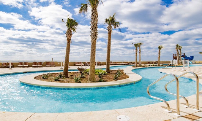 Orange Beach Condo | New Complex! Lazy River/Slide, Beachfront! 4th Floor!