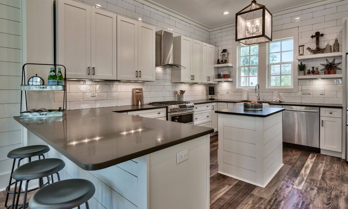 Seacrest Beach House | New construction, custom decorated, chic and spacious Seacrest home, sleeps 14
