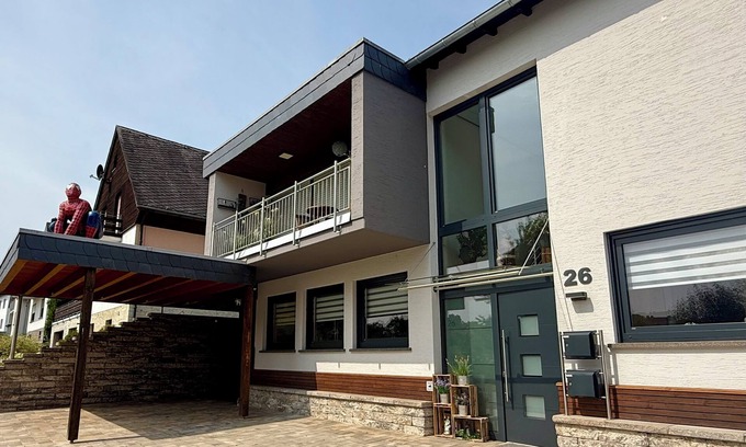 Dorbach House | NEW: Cozy vacation apartment with terrace in Salmtal between Moselle and Eifel