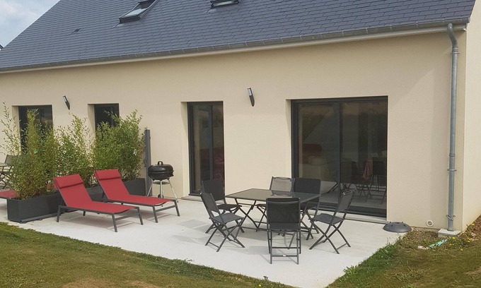 Saint-Come-de-Fresne House | New house near the beaches of the landing